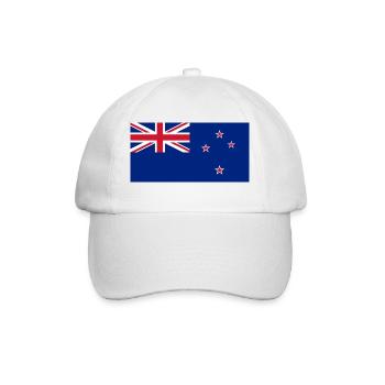 New zealand - Baseballkappe - Weiß/Weiß - Vorne