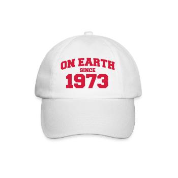 onearth1973 - Baseballkappe - Weiß/Weiß - Vorne