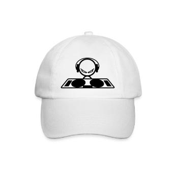 DJ - Casquette classique - blanc/blanc - Devant