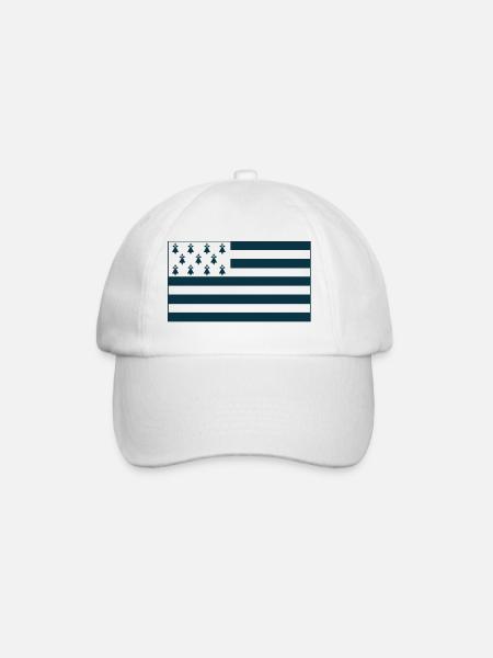 Breton ! - Casquette classique - blanc/blanc