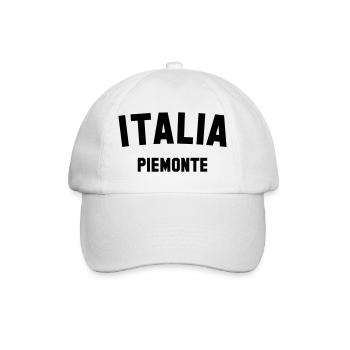 PIEMONTE Italia Piedmont Italy Italy - Baseball Cap - white/white - Front