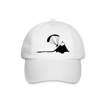 paragliding - Baseballkappe - Weiß/Weiß - Vorne
