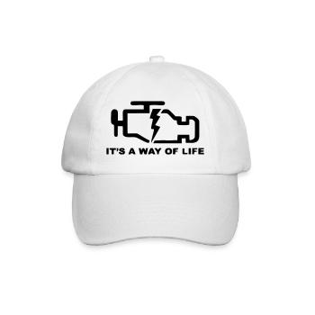 C'est un mode de vie - Casquette classique - blanc/blanc - Devant