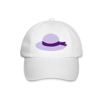 hut - Baseballkappe - Weiß/Weiß - Vorne