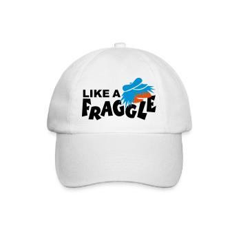LIKE A FRAGGLE - Baseballkappe - Weiß/Weiß - Vorne
