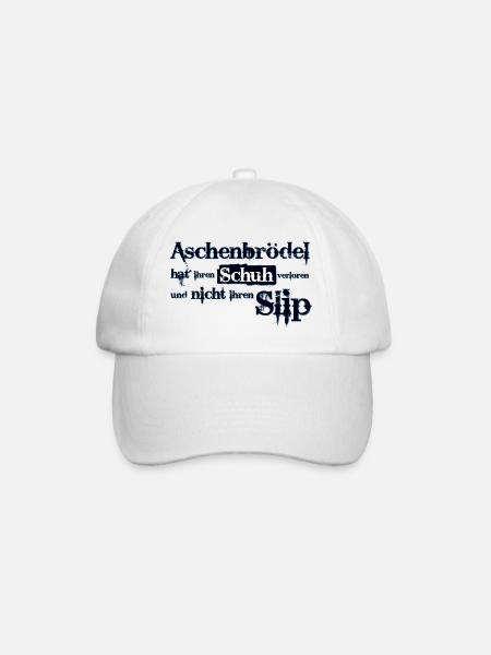 Aschenbrödel - Baseballkappe - Weiß/Weiß