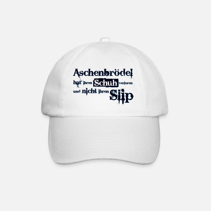 Aschenbrödel - Baseballkappe - Weiß/Weiß