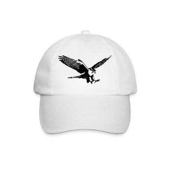 falcon - Baseball Cap - white/white - Front