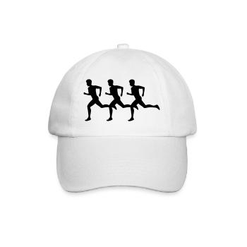 racing - Baseball Cap - white/white - Front