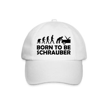 schrauber - Baseballkappe - Weiß/Weiß - Vorne