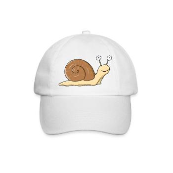 Doux escargot - Casquette classique - blanc/blanc - Devant