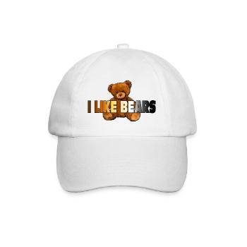 Gay bear - Baseballkappe - Weiß/Weiß - Vorne