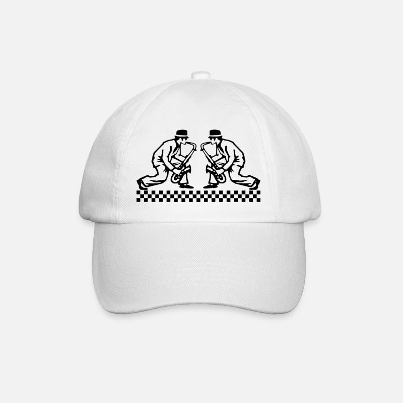 Ska Brass - Baseballkappe - Weiß/Weiß