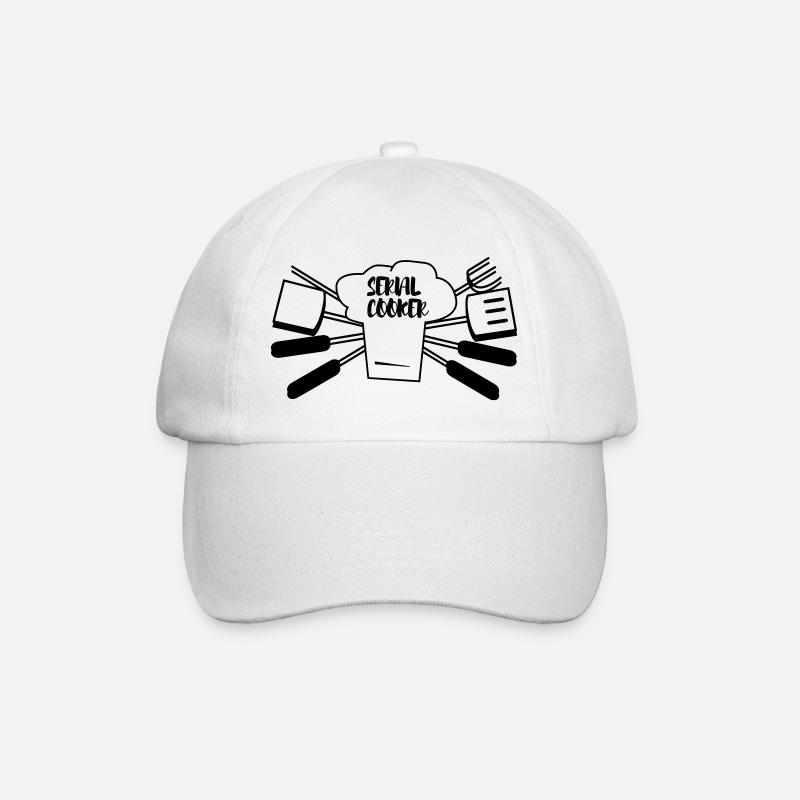 SEIAL COOKER - Baseballkappe - Weiß/Weiß
