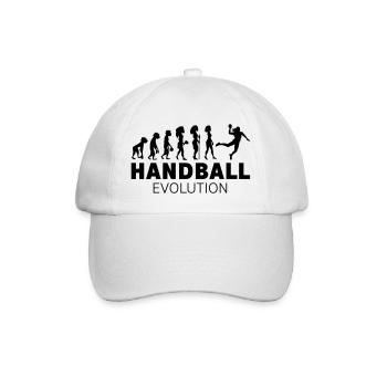 HANDBALL ÉVOLUTION FEMME - Casquette classique - blanc/blanc - Devant