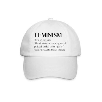 Feminism - Casquette classique - blanc/blanc - Devant