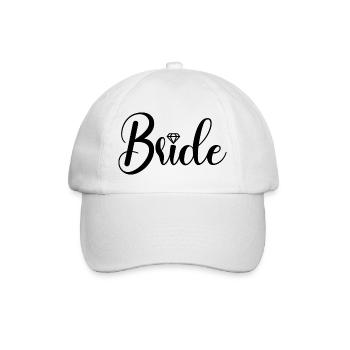 Chemise bride - Casquette classique - blanc/blanc - Devant