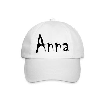 anna - Baseballkappe - Weiß/Weiß - Vorne