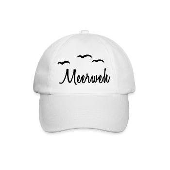 Meerweh - Baseballkappe - Weiß/Weiß - Vorne