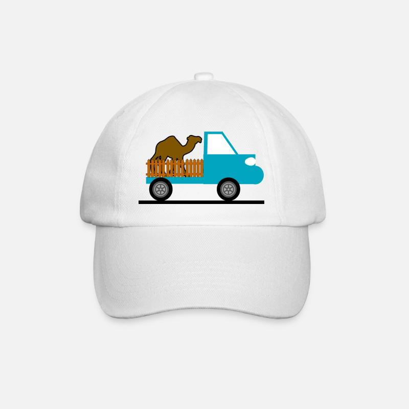 Truck - Baseballkappe - Weiß/Weiß