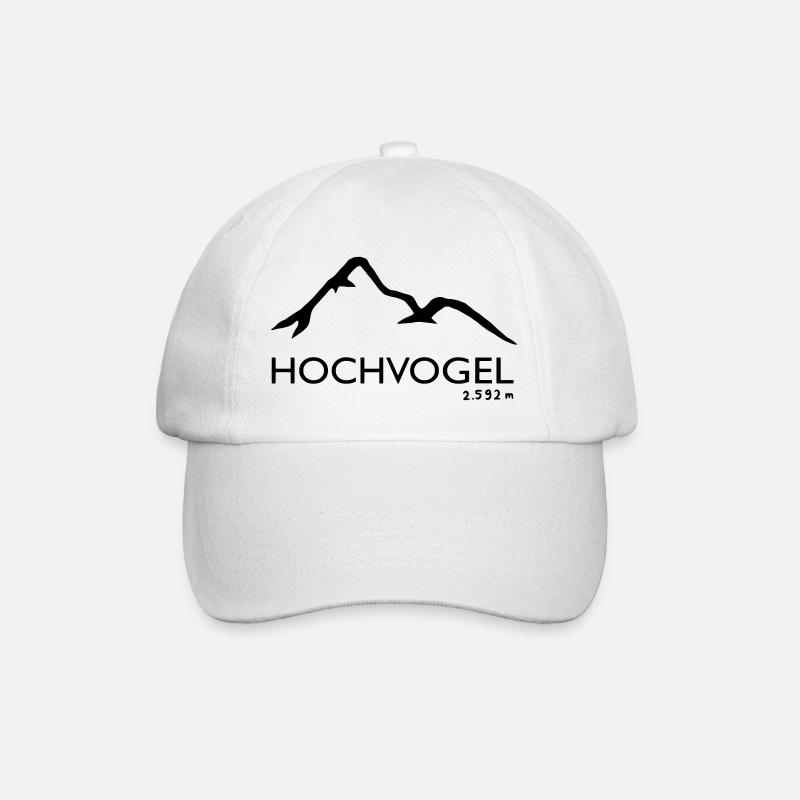 Hochvogel - Baseballkappe - Weiß/Weiß