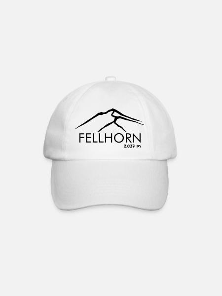 Fellhorn - Baseballkappe - Weiß/Weiß