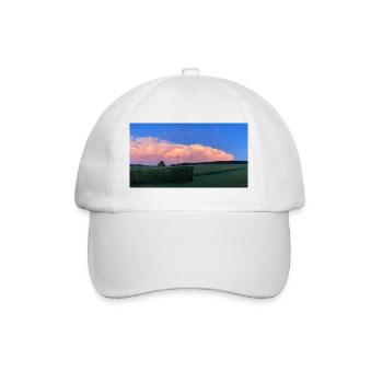 Cloud image - Baseball Cap - white/white - Front