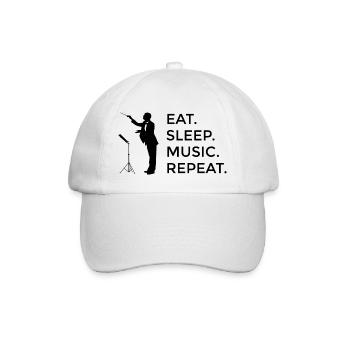 Conductors Conductor Music Conducting Gift - Baseball Cap - white/white - Front