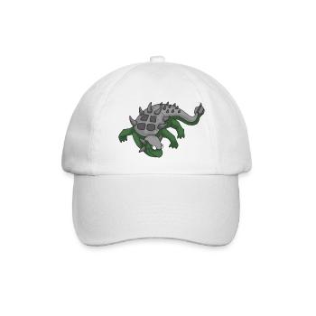 Dino 13 - Baseballkappe - Weiß/Weiß - Vorne