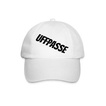 Uffpasse - Baseballkappe - Weiß/Weiß - Vorne
