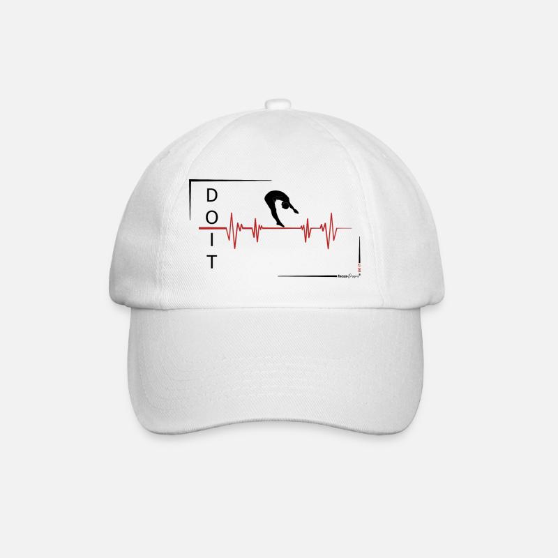 Diver - Pulse - Baseball Cap - white/white