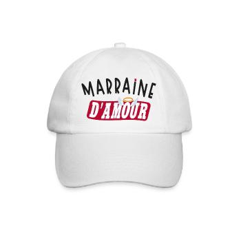 Marraine d'amour - Casquette classique - blanc/blanc - Devant