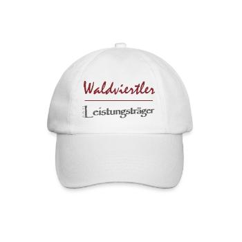 Waldviertler 7 - Baseballkappe - Weiß/Weiß - Vorne