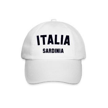 SARDINIA Italia Italy - Baseball Cap - white/white - Front