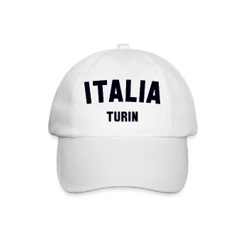 TURIN Italia Italien Italy - Baseballkappe - Weiß/Weiß - Vorne