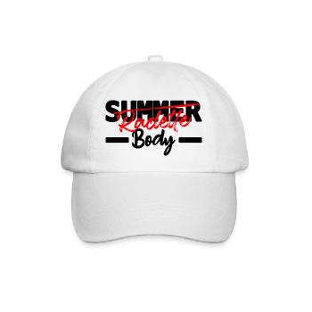 raclette body - humour - Casquette classique - blanc/blanc - Devant