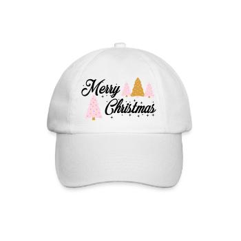 Joyeux sapin de Noël - Casquette classique - blanc/blanc - Devant