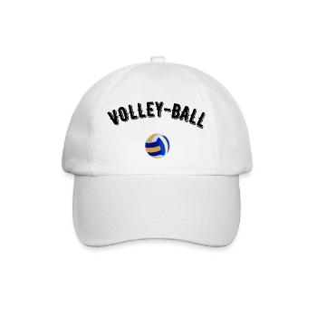 Volleyball - Baseball Cap - white/white - Front