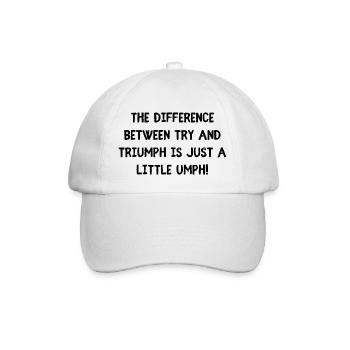 Aptitude - Casquette classique - blanc/blanc - Devant