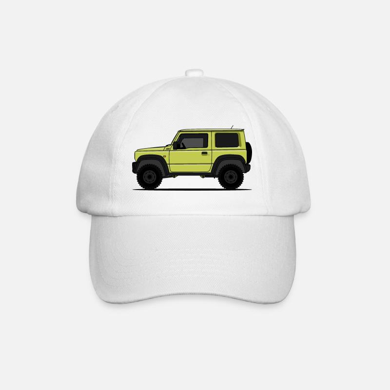 Jimny Jaune - Casquette classique - blanc/blanc