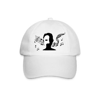 The Phantom of the Opera - Baseball Cap - white/white - Front