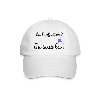 La perfection - Casquette classique - blanc/blanc - Devant