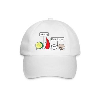 Anti Basta - Casquette classique - blanc/blanc - Devant