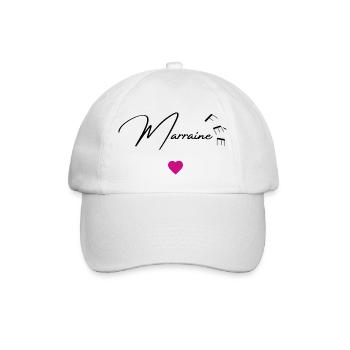Fée marraine - Casquette classique - blanc/blanc - Devant