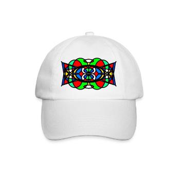 Pattern - Baseball Cap - white/white - Front