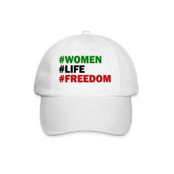 Women life freedom - Casquette classique - blanc/blanc - Devant