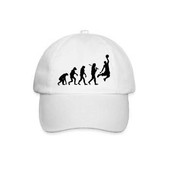 Basketball - Baseballkappe - Weiß/Weiß - Vorne