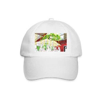 Es gut haben. - Baseballkappe - Weiß/Weiß - Vorne