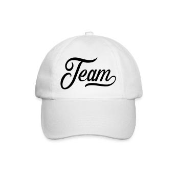 équipe - Casquette classique - blanc/blanc - Devant