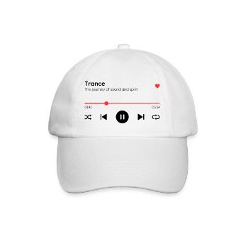 Trance - Baseball Cap - white/white - Front
